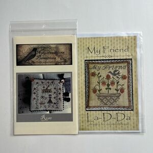 My Friend & Rose Sampler - Cross Stitch Patterns